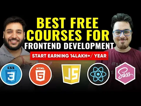 BEST FREE resources to learn FRONTEND in 2022  front end developer course