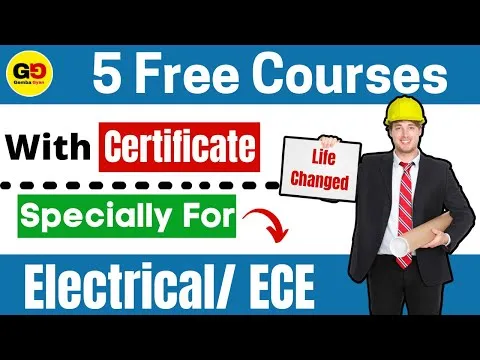 5 free Courses for Electrical & ECE Branch Quick Job + High Salary Best career for Electrical& ECE