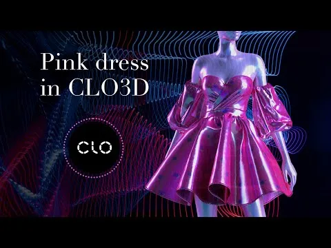 The process of making a dress in CLO3D