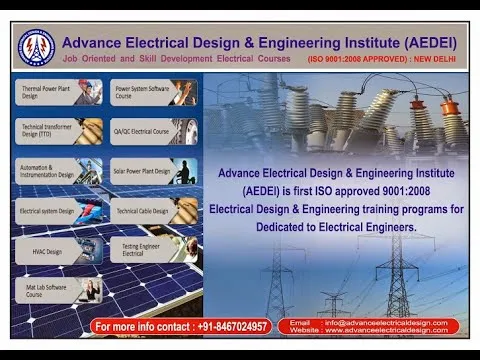 Advance Electrical Design and Engineering Institute India Best learning Platform