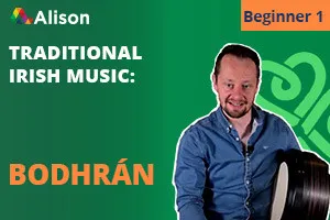 Traditional Irish Bodhran Beginner 1