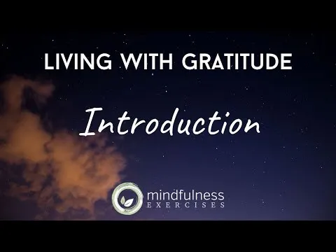 Introduction to Gratitude