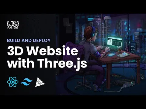 Build and Deploy an Amazing 3D Web Developer Portfolio in React JS Beginner Threejs Tutorial