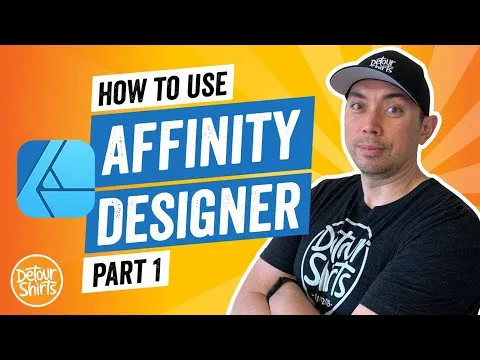 Tutorial: Affinity Designer for Beginners - Step by Step Learn how to use Affinity Designer Part 1