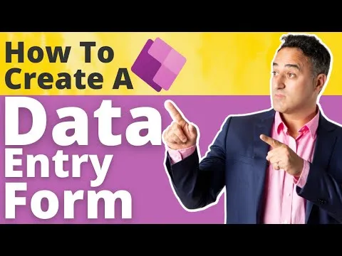 How to Create a Data Entry Form in Microsoft Power Apps - A Tutorial