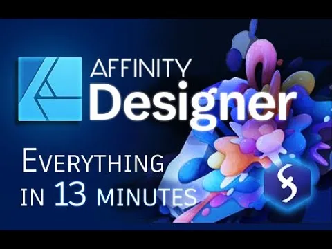Affinity Designer - Tutorial for Beginners in 13 MINUTES! [ FULL GUIDE ]