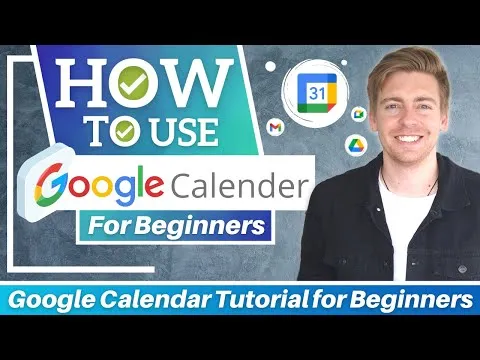 How To Use Google Calendar Free Productivity Software (Google Calendar Tutorial for Beginners)
