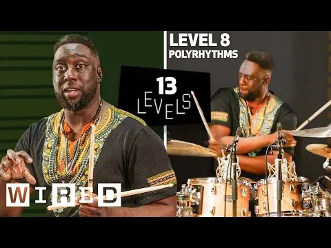 13 Levels of Drumming: Easy to Complex WIRED