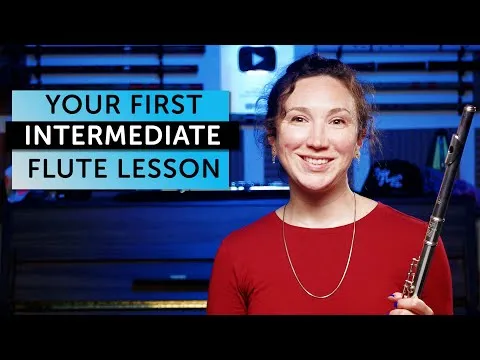 FIRST FLUTE LESSON BACK FROM A HIATUS OR LONG BREAK THE FLUTE CHANNEL #TFC