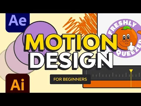 Motion Design for Beginners Illustrator & After Effects Animation Tutorial