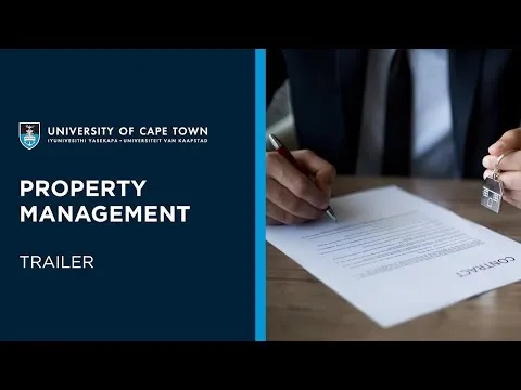 UCT Property Management Online Short Course Trailer