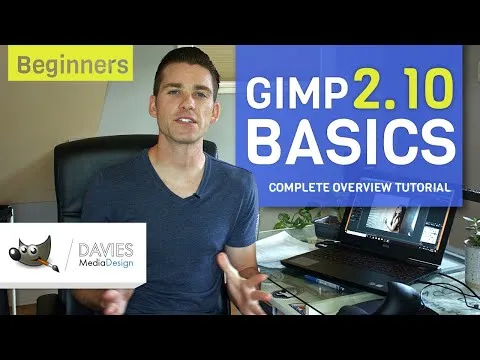 GIMP 210 Basics: COMPLETE Overview for Beginners Free 2 Hour GIMP Course