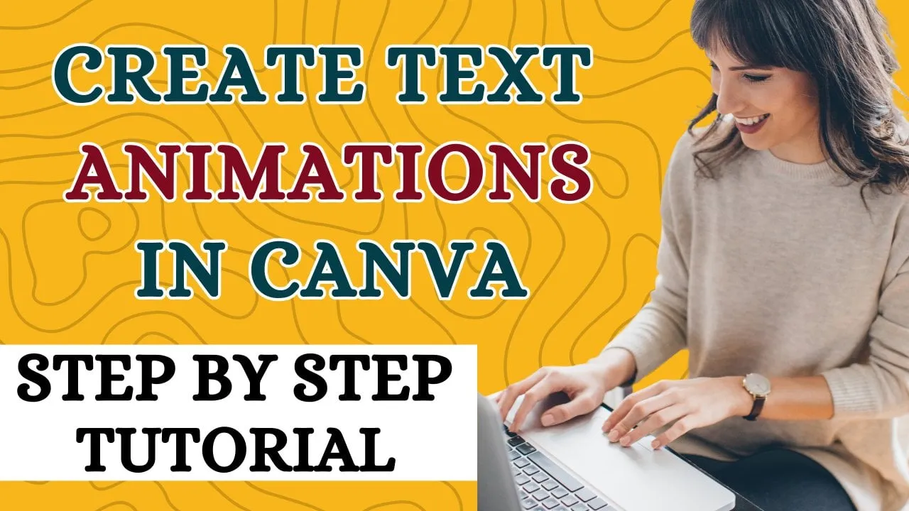 Canva for Beginners: Create Text Animations & Animated Logos with Canva!
