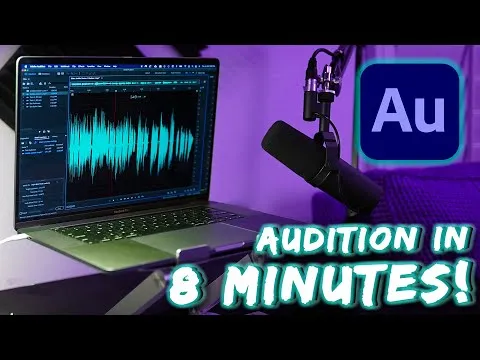 Learn How to Use Adobe Audition in 8 minutes!