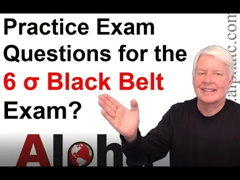 ASQ Six Sigma Black Belt Practice Exam (50% off online class)