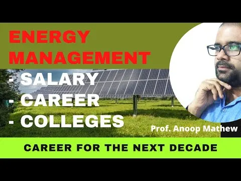 Energy Management Career Courses Salary Recruiters Qualification