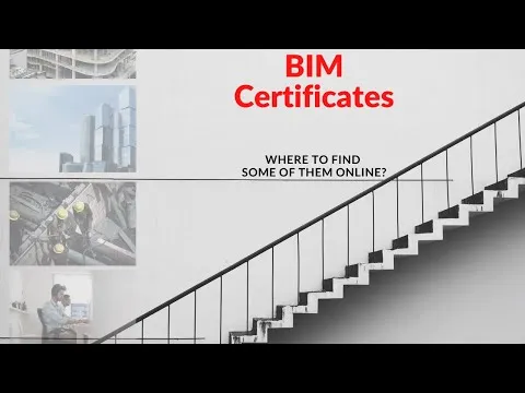 BIM Certificates where to find some on internet?