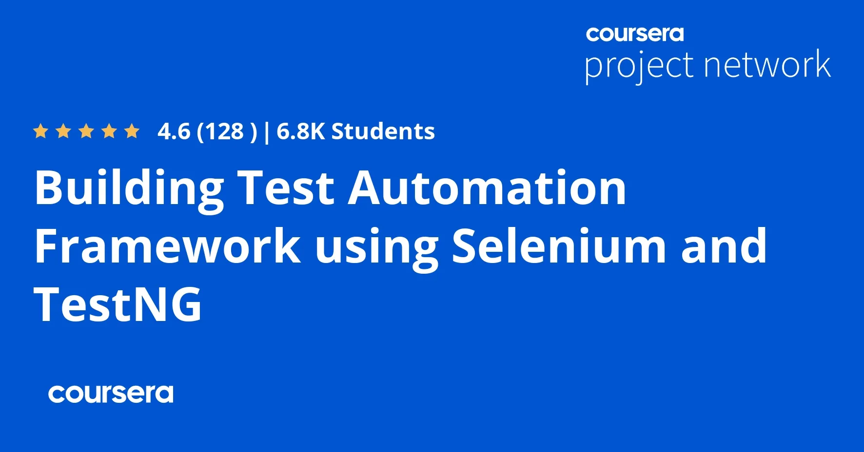 Building Test Automation Framework using Selenium and TestNG