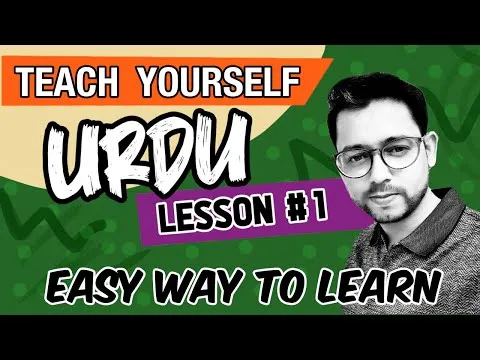 Lesson 1 Teach Yourself Urdu Learn Urdu in English