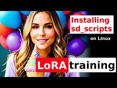 Stable Diffusion how to install kohya-ss&sd-scripts for LoRA training on Linux