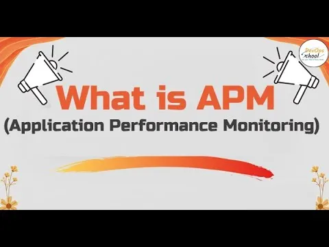 What is APM (Application Performance Monitoring)mp4