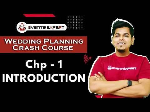 Wedding Planning Crash Course Online Chp 1 - Introduction Yash Solanki