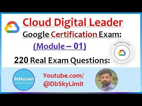 Google Cloud Digital Leader Certification Questions Module 01