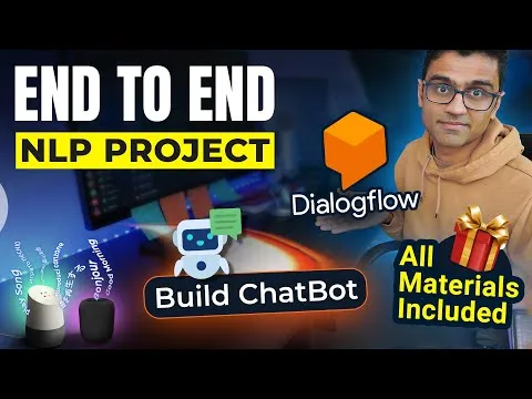 End-to-End NLP Project Build a Chatbot in Dialogflow NLP Tutorial S3 E2