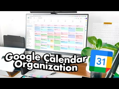 My Google Calendar System  Student Productivity & Time Management
