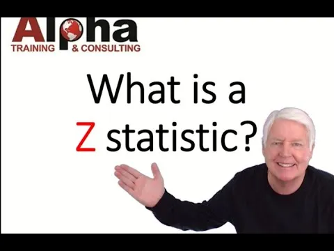 What is a Z statistic? Online ASQ Certification Preparation Training
