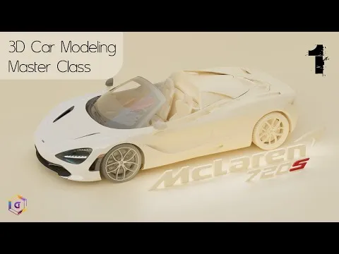 Blender Advanced Car Modeling Master Class (Part 1)