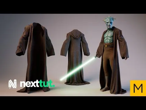 Marvelous Designer Full Tutorial Jedi Robe