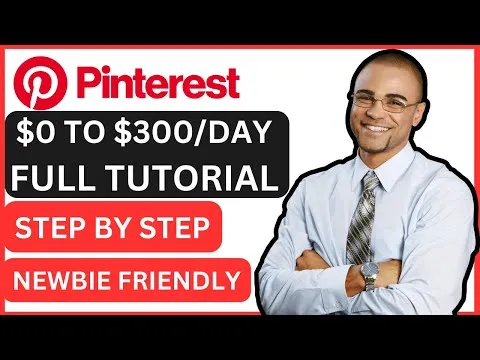 $300&Day Pinterest Affiliate Marketing Without A Website Full Step-By-Step Tutorial For Beginners