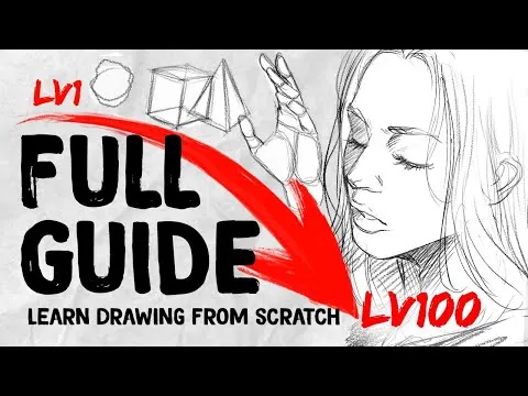 LEARN TO DRAW FROM 0 to 100! Roadmap DrawlikeaSir