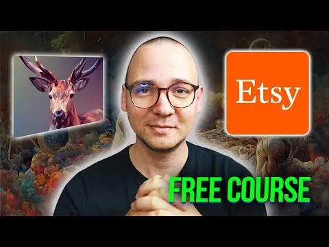 How To Sell AI Art On Etsy A To Z Blueprint 2023 [FREE Course]