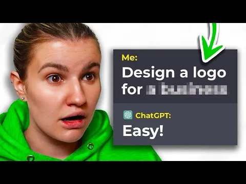 I used ChatGPT to design a logo! (shocking results)
