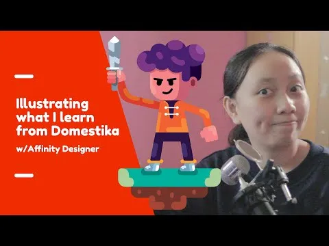 Membuat ilustrasi dari hasil online course - Affinity Designer [Indonesia]