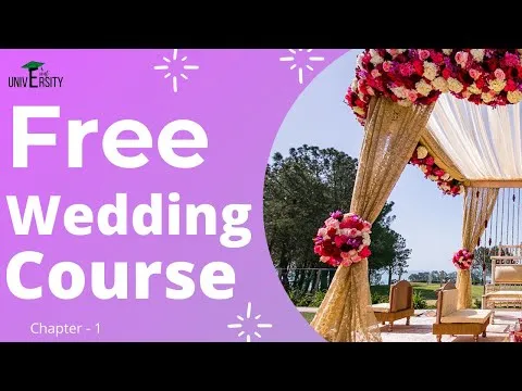 Free Wedding Planning Course Online How to Become a Wedding Planner after 12th in India