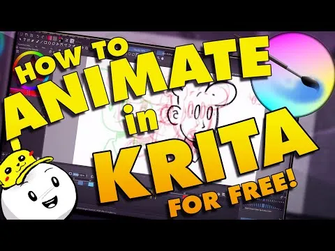 How To Animate in Krita for Beginners UPDATED 2023!
