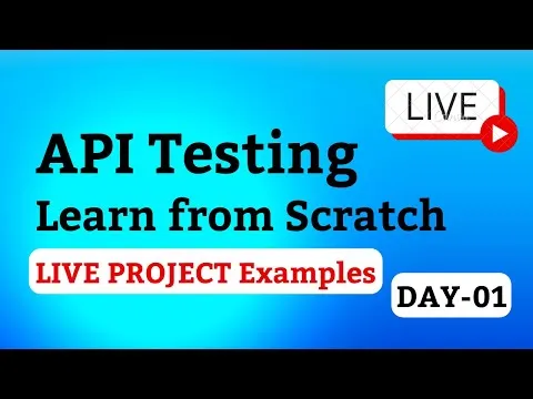 API Testing using Postman Live Project Day-01 LIVE Testers Talk