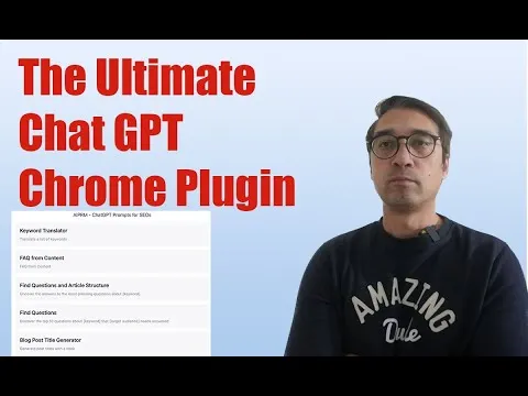The SEO Chat GPT Plugin Making My Job Easier