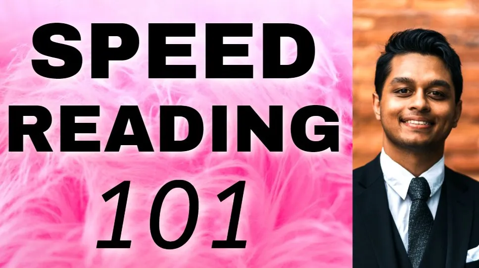 Beginners Speed Reading Class to Learn Faster & More Effectively