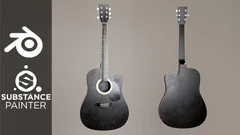 Creating a Guitar in Blender and Substance Painter