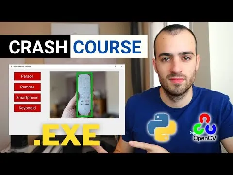 Build your OBJECT DETECTION SOFTWARE - Crash course with Opencv and Python (2022)