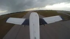Airplane Crosswind Landings
