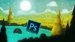 Learn 2D Game Backgrounds Graphic Design For Beginners