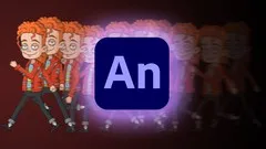 Animating Walks Runs and Poses in Adobe Animate