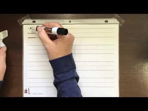 1st Grade Handwriting Lessons