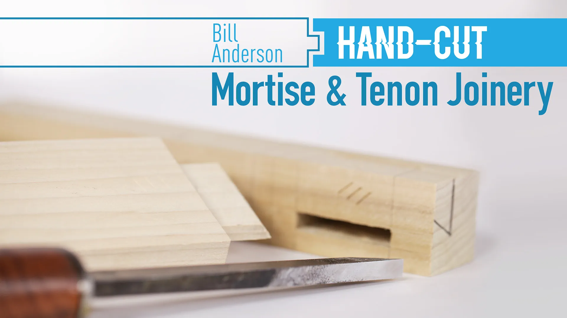 Hand-Cut Mortise & Tenon Joinery