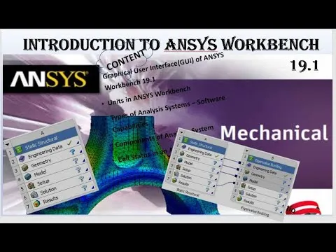 ANSYS Workbench Tutorial Video Lessons & Training for Beginners and Professionals